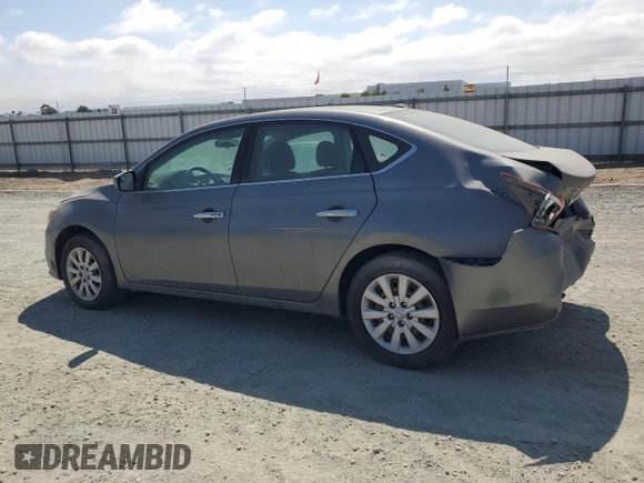 2017 Nissan Sentra S with VIN 3N1AB7APXHY290593, listed as a Copart auction lot 60475705 with 324,599 mi miles and Salvage title. Bid and sale history available at DreamBid. Image 2.