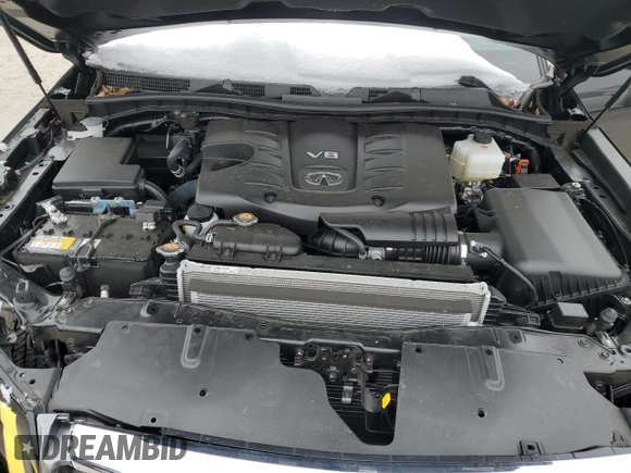 2024 Infiniti QX80 LUXE with VIN JN8AZ2AE0R9330122, listed as a Copart auction lot 88678885 with 6,783 mi miles and Salvage Title. Bid and sale history available at carsss.com. Image 12.