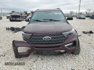 2022 Ford Explorer XLT with VIN 1FMSK7DH6NGA63920, listed as a Copart auction lot 87183954 with 30,619 mi miles and Salvage Title. Bid and sale history available at carsss.com. Image 5.