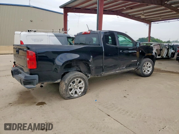 2021 Chevrolet Colorado 2WD LT z VIN 1GCHSCEA2M1277989, wystawiony jako Copart lot #57469175 z przebiegiem 77 036 mil mil oraz Czysty tytuł • Clean title. Historia ofert i sprzedaży dostępna na DreamBid. Obrazek 3.