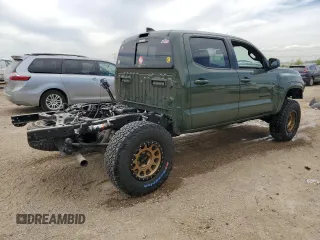 2022 Toyota Tacoma SR with VIN 3TMCZ5AN3NM511541, listed as a Copart auction lot 56299195 with 33,427 mi miles and Salvage title. Bid and sale history available at DreamBid. Image 3.