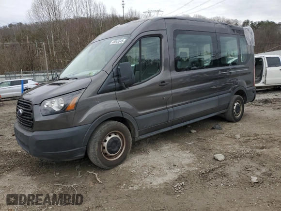 2019 Ford Transit Passenger XL with VIN 1FBAX2CM5KKB18955, listed as a Copart auction lot 48041645 with 65,430 mi miles and Salvage Title. Bid and sale history available at carsss.com. Image 1.