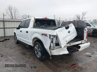 2019 Ford F-150 XL with VIN 1FTEW1C52KKD70455, listed as a IAAI auction lot 41457239 with 97,295 mi miles and . Bid and sale history available at DreamBid. Image 6.