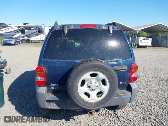2003 Jeep Liberty Sport with VIN 1J4GL48K83W663248, listed as a IAAI auction lot 42056561 with 161,652 mi miles. Bid and sale history available at carsss.com. Image 16.