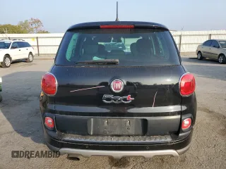 2017 FIAT 500L Trekking z VIN ZFBCFADH9HZ040007, wystawiony jako Copart lot #83492204 z przebiegiem 54 905 mil mil oraz Nie do naprawy • Non repairable. Historia ofert i sprzedaży dostępna na DreamBid. Obrazek 6.