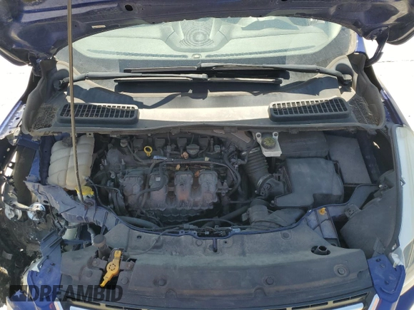 2015 Ford Escape Titanium with VIN 1FMCU9J97FUA00075, listed as a Copart auction lot 54215845 with 99,818 mi miles and Salvage title. Bid and sale history available at DreamBid. Image 11.