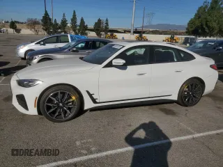 2023 BMW 4 Series 430i with VIN WBA63AV09PFN91000, listed as a Copart auction lot 46491385 with 3,372 mi miles and Salvage title. Bid and sale history available at DreamBid. Image 1.