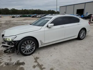 2016 BMW 7 Series 740i with VIN WBA7E2C50GG546752, listed as a Copart auction lot 37513414 with 88,813 mi miles. Bid and sale history available at carsss.com. Image 1.
