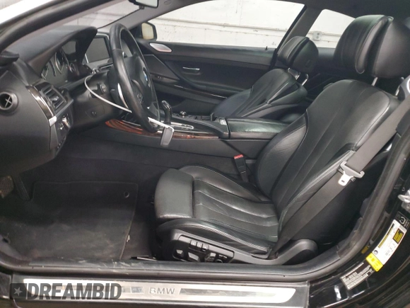 2013 BMW 6 Series 650i with VIN WBAYM9C58DDW20299, listed as a Copart auction lot 80785584 with Not Provided miles and Salvage Title. Bid and sale history available at carsss.com. Image 7.