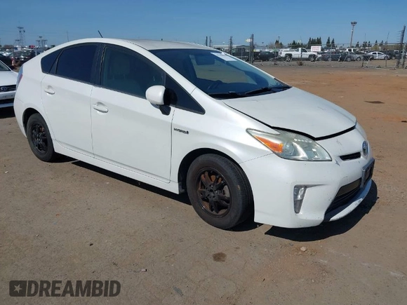 2014 Toyota Prius Four with VIN JTDKN3DU8E1737165, listed as a IAAI auction lot 41781998 with 175,585 mi miles and . Bid and sale history available at carsss.com. Image 1.