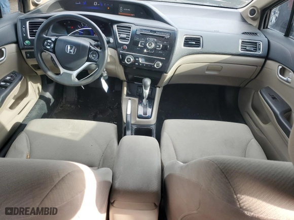 2013 Honda Civic Sdn EX with VIN 19XFB2F81DE013379, listed as a Copart auction lot 50267705 with 134,057 mi miles and Salvage Title. Bid and sale history available at carsss.com. Image 8.
