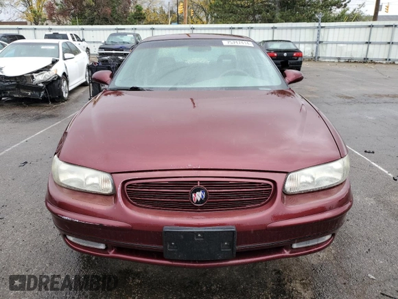 2001 Buick Regal LS with VIN 2G4WB52K111226887, listed as a Copart auction lot 75747414 with 0 mi miles and Salvage Title. Bid and sale history available at carsss.com. Image 5.