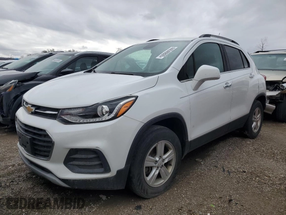 2017 Chevrolet Trax LT with VIN KL7CJPSBXHB137851, listed as a Copart auction lot 44646805 with 103,893 mi miles and Clean Title. Bid and sale history available at carsss.com. Image 1.