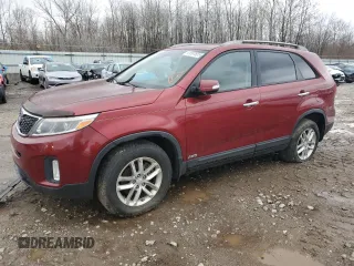 2015 Kia Sorento LX with VIN 5XYKTDA70FG614844, listed as a Copart auction lot 41897655 with Not Provided miles and Clean Title. Bid and sale history available at carsss.com. Image 1.