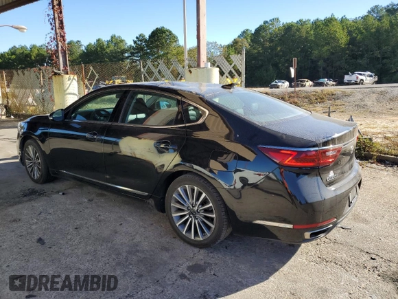 2017 Kia Cadenza Premium with VIN KNALB4J15H5039510, listed as a Copart auction lot 76071054 with 107,197 mi miles and Salvage Title. Bid and sale history available at carsss.com. Image 2.
