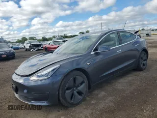 2020 Tesla Model 3 Long Range z VIN 5YJ3E1EB2LF616464, wystawiony jako Copart lot #57891365 z przebiegiem 21 197 mil mil oraz Szkoda całkowita • Salvage title. Historia ofert i sprzedaży dostępna na DreamBid. Obrazek 1.