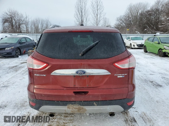 2014 Ford Escape Titanium with VIN 1FMCU9J91EUD74390, listed as a Copart auction lot 87719005 with 251,315 mi miles and Clean Title. Bid and sale history available at carsss.com. Image 6.