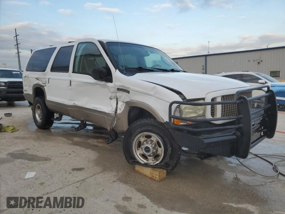 2004 Ford Excursion Eddie Bauer z VIN 1FMSU45P54EC84353, wystawiony jako Copart lot #41508425 z przebiegiem 290 224 mil mil oraz Szkoda całkowita • Salvage title. Historia ofert i sprzedaży dostępna na DreamBid. Obrazek 4.