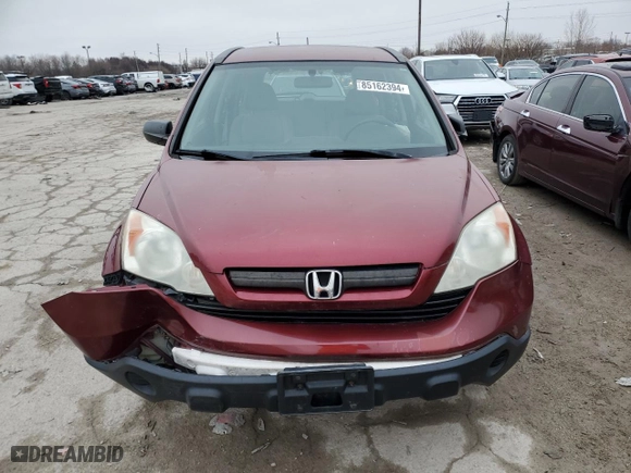2007 Honda CR-V LX with VIN 5J6RE48357L011402, listed as a Copart auction lot 85162394 with 194,206 mi miles and Salvage Title. Bid and sale history available at carsss.com. Image 5.