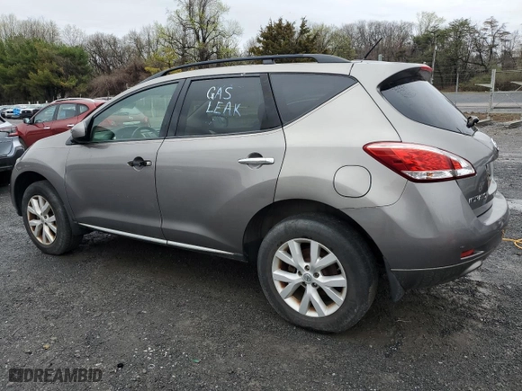 2012 Nissan Murano LE with VIN JN8AZ1MW3CW209477, listed as a Copart auction lot 51848265 with 0 mi miles and Clean Title. Bid and sale history available at carsss.com. Image 2.