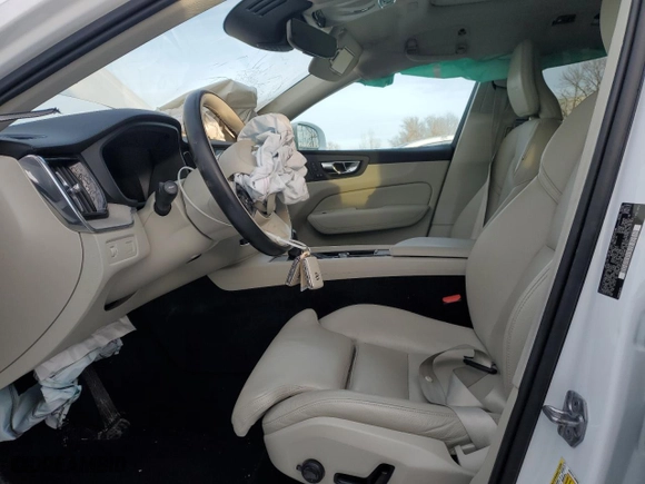 2019 Volvo XC60 Inscription with VIN LYV102RL0KB341238, listed as a Copart auction lot 42243335 with 55,491 mi miles and Salvage Title. Bid and sale history available at carsss.com. Image 7.