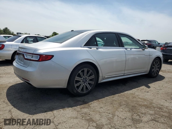 2017 Lincoln Continental Reserve z VIN 1LN6L9RP1H5614507, wystawiony jako Copart lot #56222035 z przebiegiem 87 689 mil mil oraz Szkoda całkowita • Salvage title. Historia ofert i sprzedaży dostępna na DreamBid. Obrazek 3.