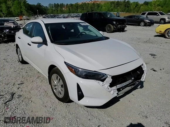 2025 Nissan Sentra S z VIN 3N1AB8BV2SY264239, wystawiony jako Copart lot #53514905 z przebiegiem 2431 mil mil oraz Szkoda całkowita • Salvage title. Historia ofert i sprzedaży dostępna na DreamBid. Obrazek 10.