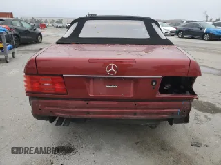 1997 Mercedes-Benz SL-Class with VIN WDBFA67F7VF154440, listed as a Copart auction lot 89329915 with 142,966 mi miles and Salvage Title. Bid and sale history available at carsss.com. Image 6.