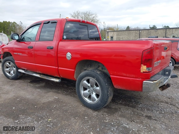 2005 Dodge Ram 1500 SLT with VIN 1D7HU18D05S244141, listed as a IAAI auction lot 41991506 with 83,691 mi miles. Bid and sale history available at carsss.com. Image 3.