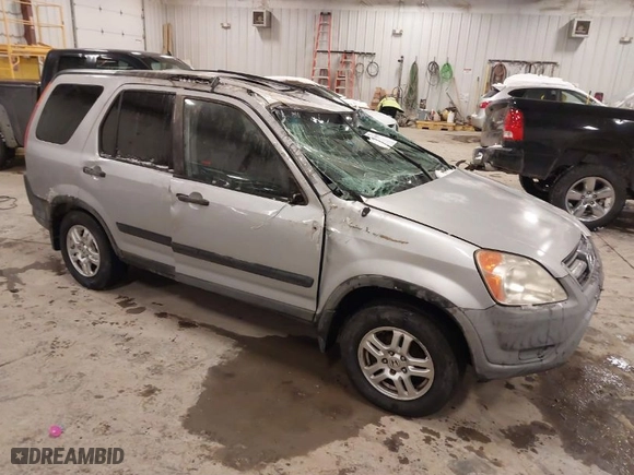 2004 Honda CR-V EX with VIN JHLRD78864C048107, listed as a IAAI auction lot 41609917 with 1 mi miles. Bid and sale history available at carsss.com. Image 1.
