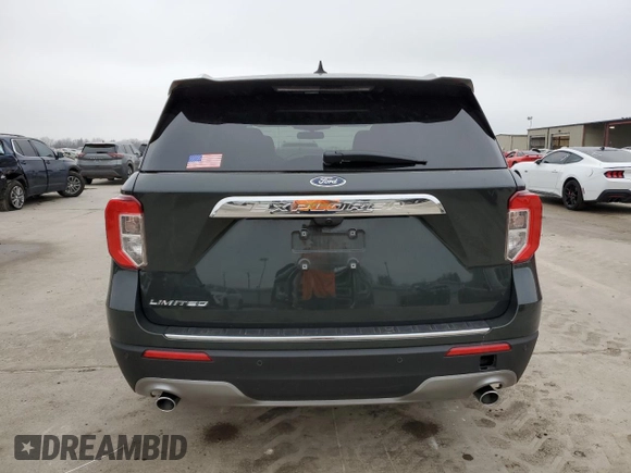 2023 Ford Explorer Limited z VIN 1FMSK7FH1PGB50771, wystawiony jako Copart lot #43957045 z przebiegiem 20 572 mil mil oraz Szkoda całkowita • Salvage title. Historia ofert i sprzedaży dostępna na DreamBid. Obrazek 6.