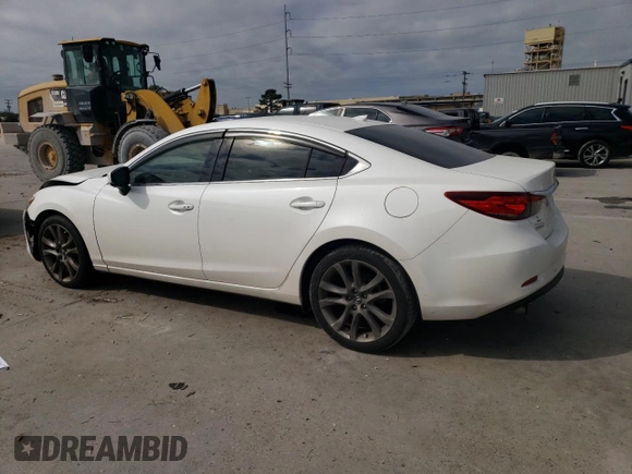 2017 Mazda 6 Touring with VIN JM1GL1V56H1148949, listed as a Copart auction lot 42053225 with 71,546 mi miles and Salvage Title. Bid and sale history available at DreamBid. Image 2.