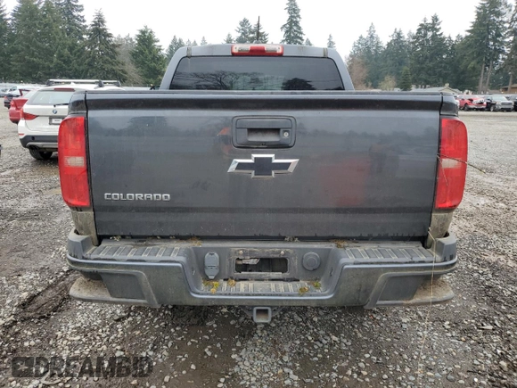 2016 Chevrolet Colorado 4WD WT with VIN 1GCGTBE36G1233616, listed as a Copart auction lot 50191815 with 82,272 mi miles and Salvage Title. Bid and sale history available at carsss.com. Image 6.