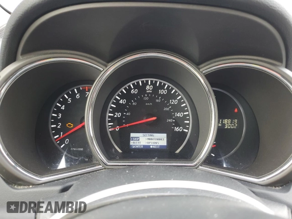 2013 Nissan Murano S with VIN JN8AZ1MU5DW206712, listed as a Copart auction lot 86338434 with 118,819 mi miles and Clean Title. Bid and sale history available at carsss.com. Image 9.