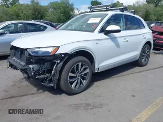2022 Audi Q5 S line Premium Plus with VIN WA1EAAFY0N2021054, listed as a IAAI auction lot 42296927 with 27,310 mi miles and . Bid and sale history available at DreamBid. Image 18.