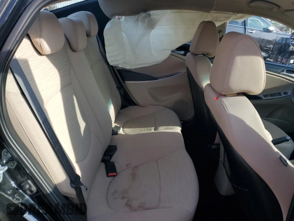 2016 Hyundai Accent SE with VIN KMHCT4AE1GU139994, listed as a Copart auction lot 51512105 with 95,954 mi miles and Salvage Title. Bid and sale history available at carsss.com. Image 10.