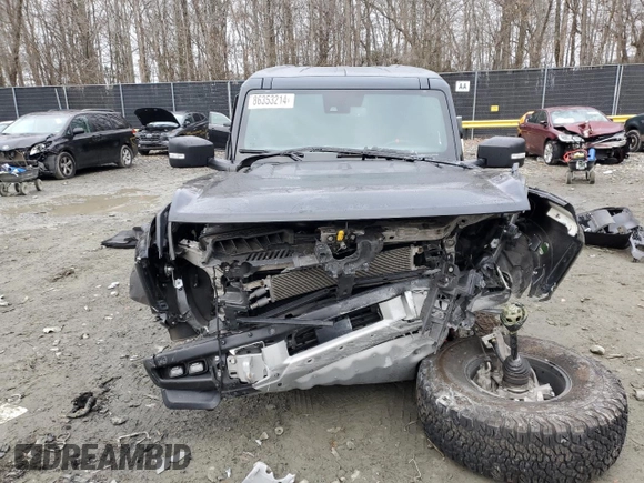 2023 Ford Bronco Raptor with VIN 1FMEE5JR4PLB71484, listed as a Copart auction lot 86353214 with 0 mi miles and Salvage Title. Bid and sale history available at carsss.com. Image 5.