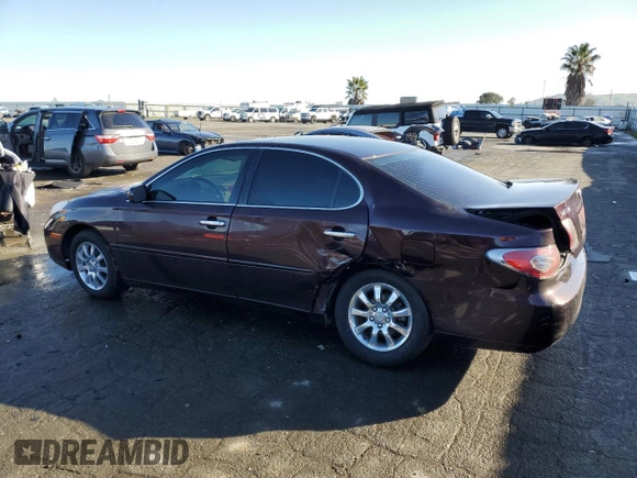 2004 Lexus ES 350 with VIN JTHBA30G945026429, listed as a Copart auction lot 44203505 with 143,927 mi miles and Salvage Title. Bid and sale history available at DreamBid. Image 2.