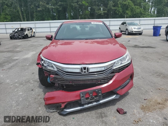 2016 Honda Accord Sport with VIN 1HGCR2F56GA038954, listed as a Copart auction lot 54145225 with 155,096 mi miles and Salvage title. Bid and sale history available at DreamBid. Image 5.