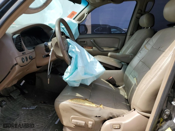2004 Toyota Sequoia SR5 with VIN 5TDZT34A04S238386, listed as a Copart auction lot 53506305 with 0 mi miles and Salvage Title. Bid and sale history available at carsss.com. Image 7.