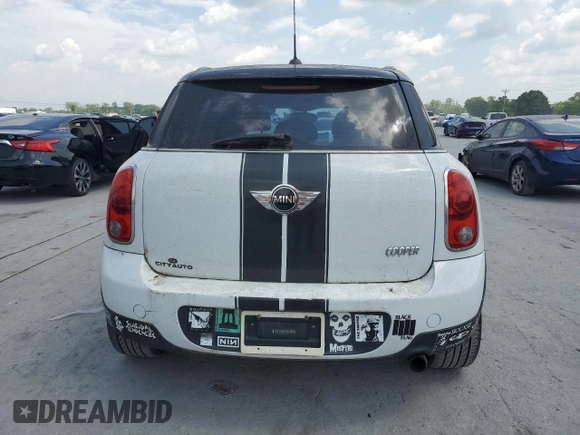 2012 MINI Countryman with VIN WMWZB3C56CWM04896, listed as a Copart auction lot 63803045 with 96,443 mi miles and Clean title. Bid and sale history available at DreamBid. Image 6.