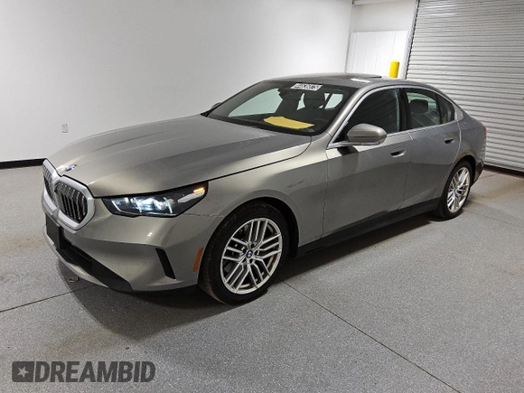 2024 BMW 5 Series 530i xDrive with VIN WBA53FJ08RCS03726, listed as a Copart auction lot 44636875 with 19,651 mi miles and Salvage Title. Bid and sale history available at carsss.com. Image 1.