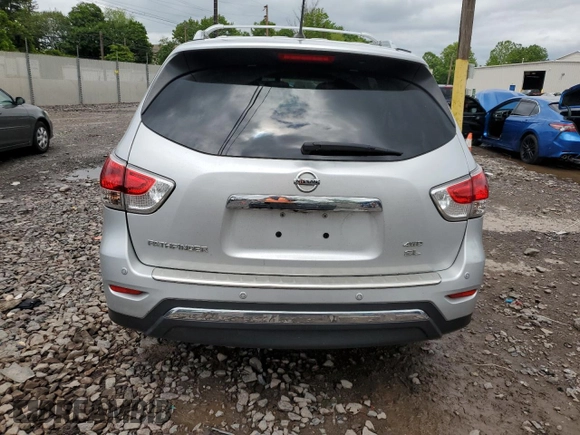 2015 Nissan Pathfinder S with VIN 5N1AR2MM0FC638206, listed as a Copart auction lot 58704595 with 93,446 mi miles and Clean title. Bid and sale history available at DreamBid. Image 6.