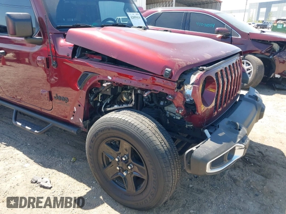2021 Jeep Gladiator Freedom with VIN 1C6HJTAG2ML549434, listed as a IAAI auction lot 42059434 with 29,041 mi miles and . Bid and sale history available at DreamBid. Image 6.