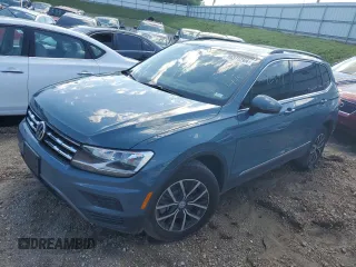 2021 Volkswagen Tiguan SE with VIN 3VV2B7AX4MM030291, listed as a Copart auction lot 48370264 with 72,679 mi miles and Salvage Title. Bid and sale history available at DreamBid. Image 1.