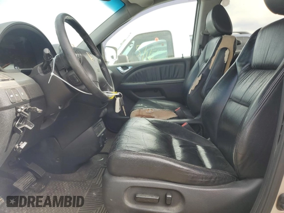 2008 Honda Odyssey Touring with VIN 5FNRL38998B052646, listed as a Copart auction lot 58357145 with 200,943 mi miles and Salvage title. Bid and sale history available at DreamBid. Image 7.