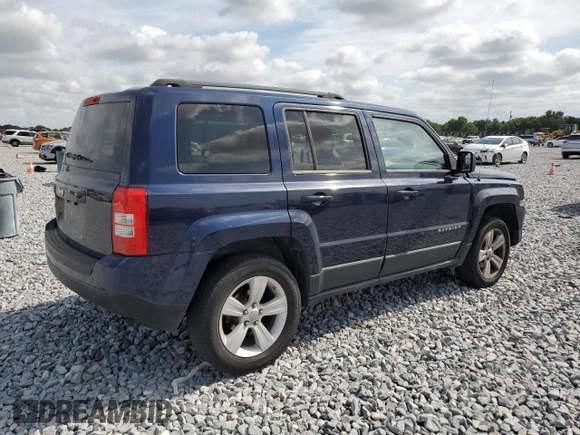 2012 Jeep Patriot Latitude with VIN 1C4NJRFB0CD624281, listed as a Copart auction lot 53113805 with 131,030 mi miles and Salvage Title. Bid and sale history available at carsss.com. Image 3.