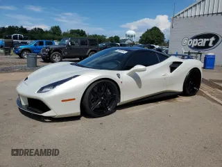 2016 Ferrari 488 z VIN ZFF79ALA0G0215601, wystawiony jako Copart lot #66909144 z przebiegiem 6203 mil mil oraz Szkody całkowita. Historia ofert i sprzedaży dostępna na DreamBid. Obrazek 1.