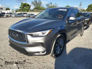 2021 Infiniti QX50 LUXE with VIN 3PCAJ5BB4MF109257, listed as a Copart auction lot 65144992 with 16,645 mi miles. Bid and sale history available at carsss.com. Image 2.