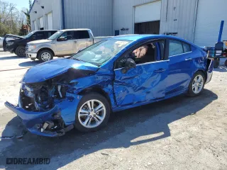 2016 Chevrolet Cruze LT with VIN 1G1BE5SM5G7252599, listed as a Copart auction lot 48990345 with 0 mi miles and Salvage Title. Bid and sale history available at carsss.com. Image 1.
